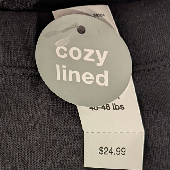 NWT BabyGap Cozy-Lined Leggings (Black) - Picture 6 of 11